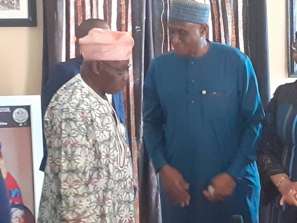 IoD Delegation Pays Courtesy Visits to Former President Obasanjo and Others